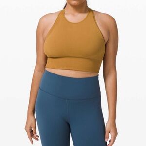 LULULEMON Ebb To Train Bra - Spiced Bronze C/D (No Pad Inserts)